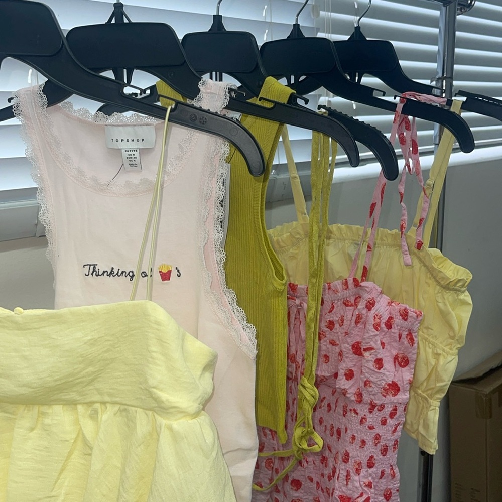 ASOS summer tank top bundle